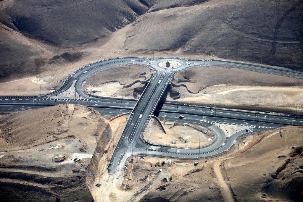כביש 1- צומת אלמוג - 2