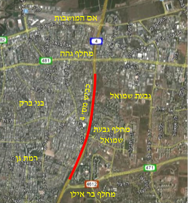 כביש 4 בר אילן גהה 3